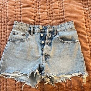Denim High-Waisted Women Shorts